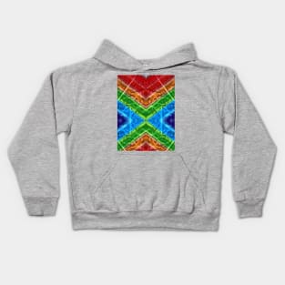 Triangle rainbow Kids Hoodie